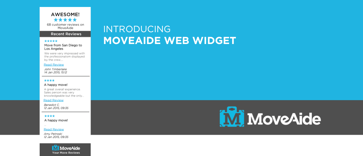MoveAide Header Web Widget Feature